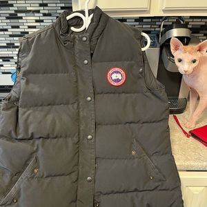 Canada goose black vest